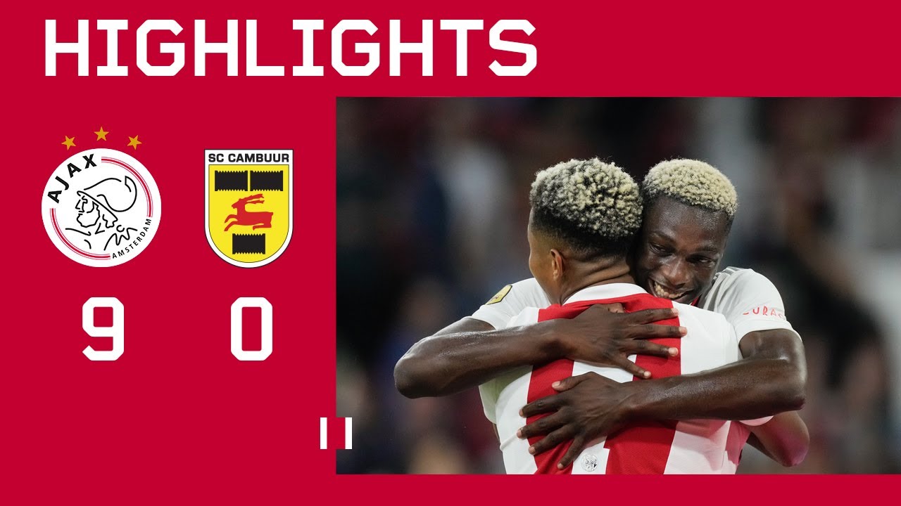 image 0 Goals Everywhere 🥵 : Highlights Ajax - Sc Cambuur : Eredivisie