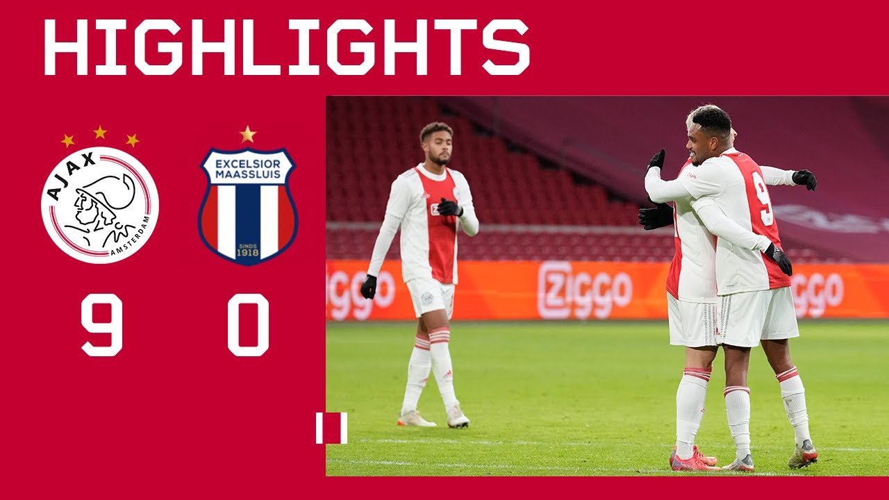 Goals Galore 🤯🏆 : Highlights Ajax - Excelsior Maassluis : Knvb Beker