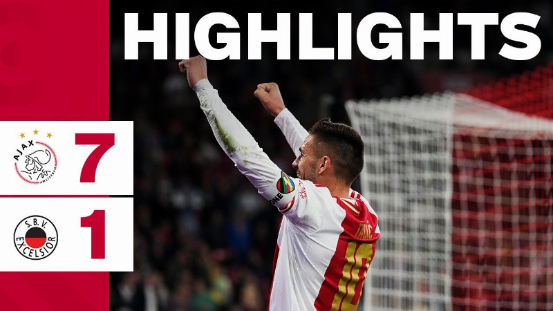 Goals Galoreeeeeee 🔥⚽ : Highlights Ajax - Excelsior : Eredivisie