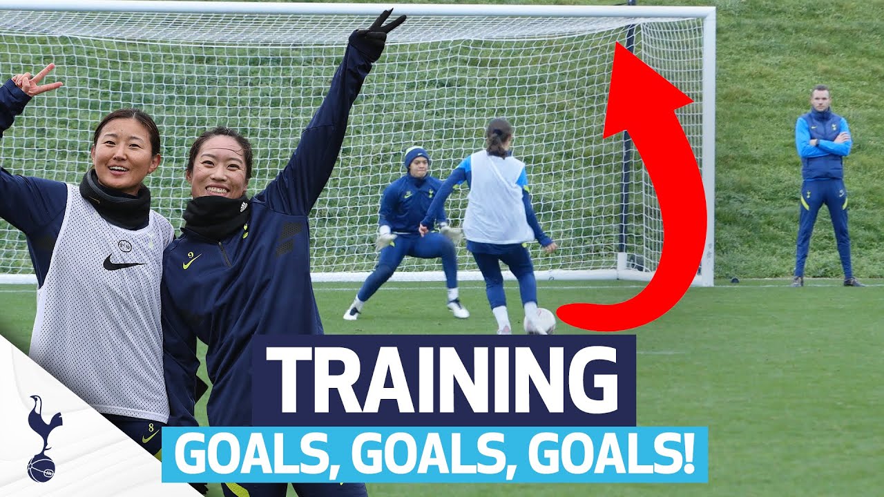 Goals Goals Goals : Spurs Women Score For Fun In Training