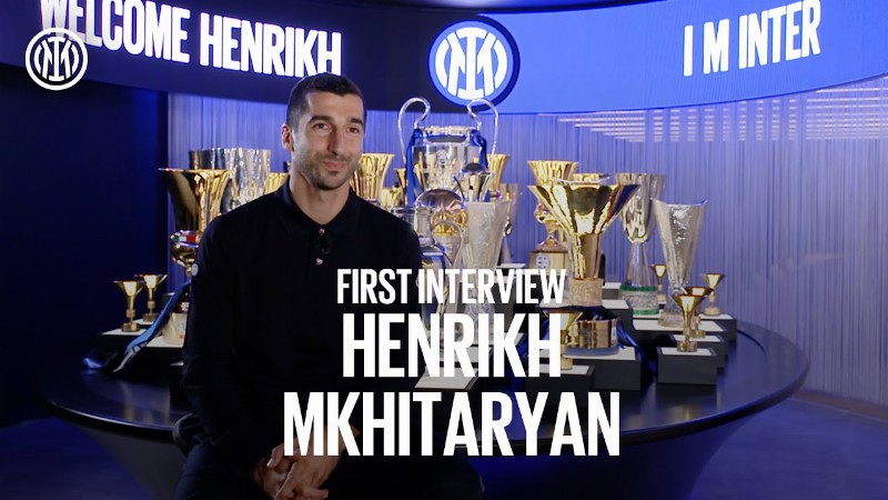 Henrikh Mkhitaryan  : Exclusive Inter Tv Interview : #welcomehenrikh Iminter 🎙️⚫🔵 [sub Eng]