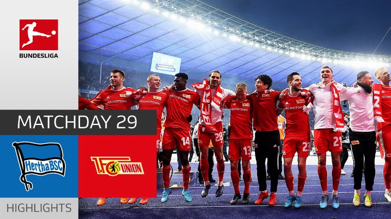 Hertha Berlin - Union Berlin 1-4 : Highlights : Matchday 29 – Bundesliga 2021/22