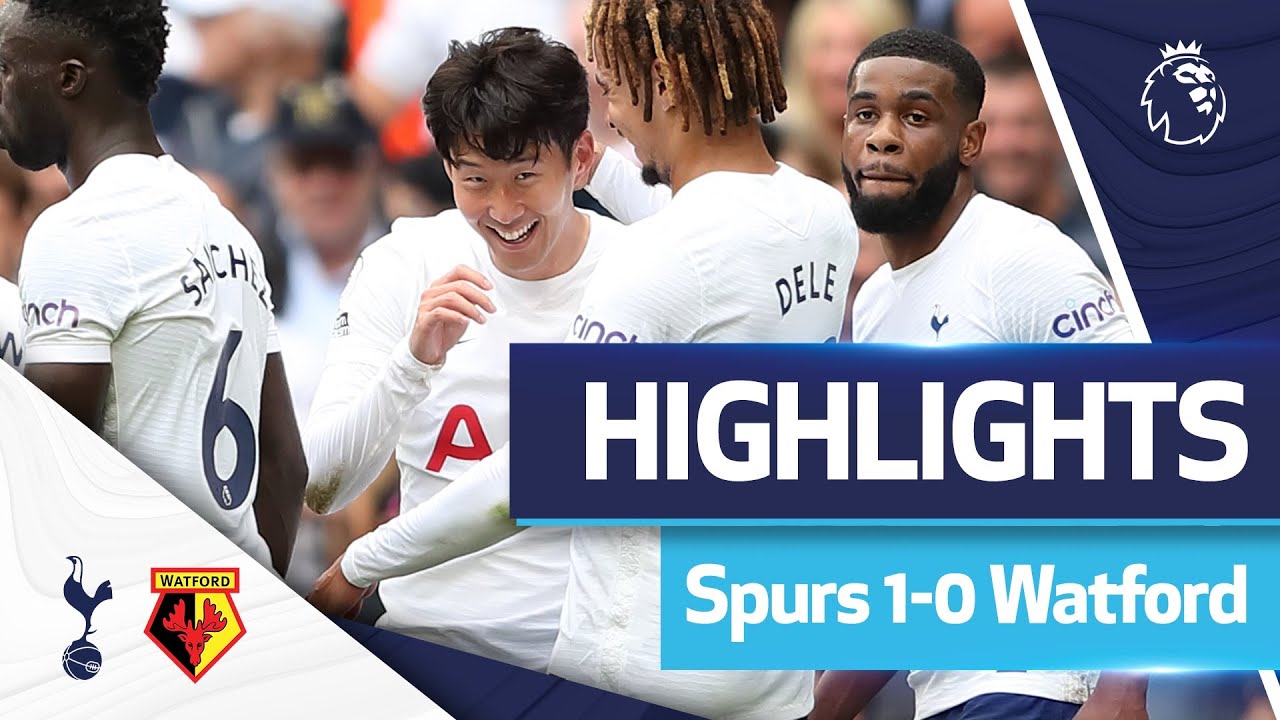 image 0 Heung-min Son Goal Maintains Spurs Perfect Start To The Season! Highlights : Spurs 1-0 Watford