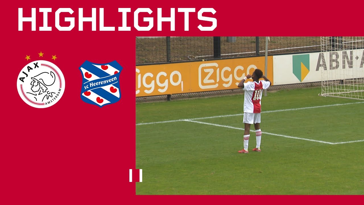 image 0 👉👦👈 : Highlights Ajax O17 - Sc Heerenveen O17