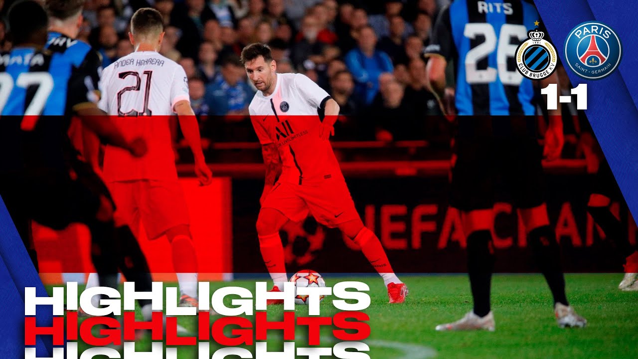 image 0 Highlights : Bruges 1-1 Psg