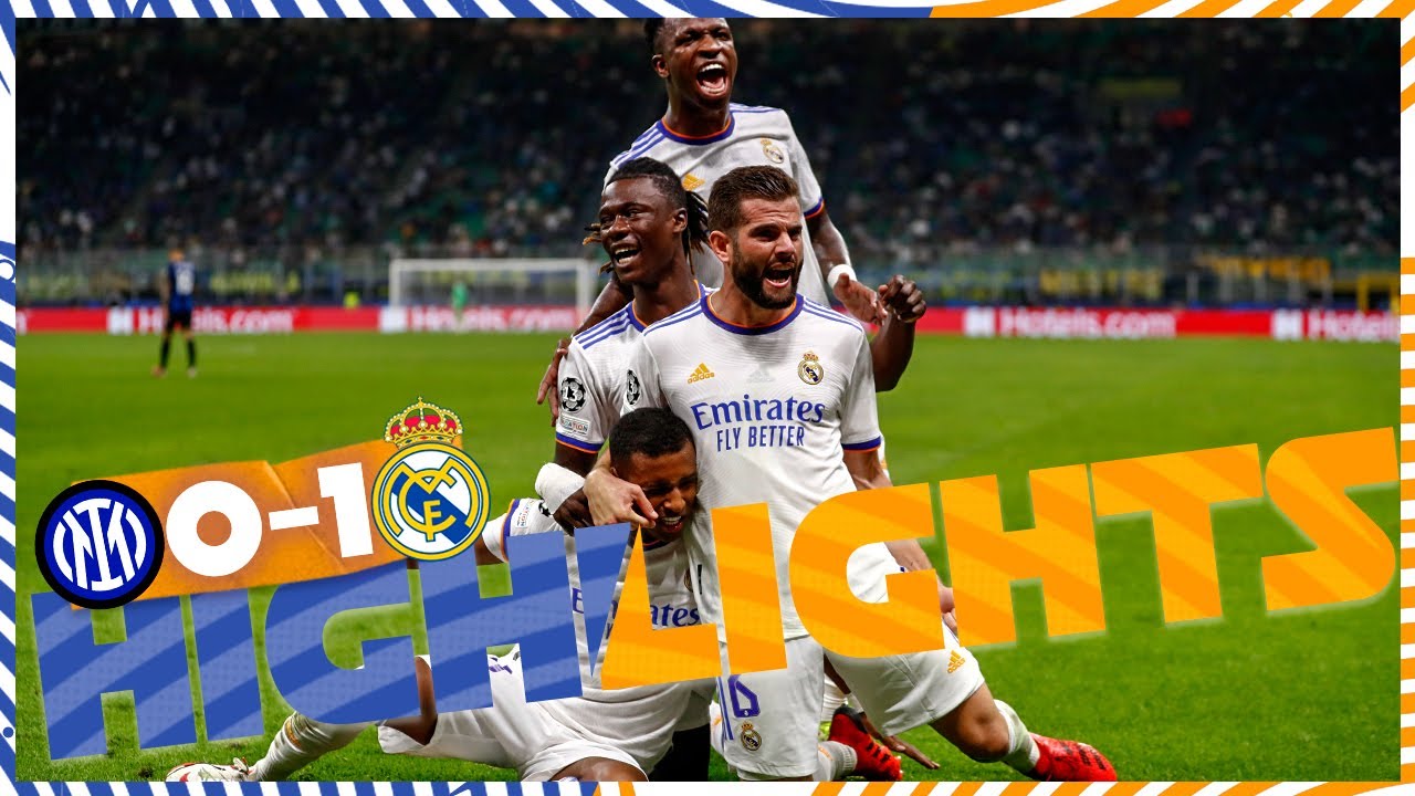 image 0 Highlights : Inter 0-1 Real Madrid : Rodrygo's Goal!