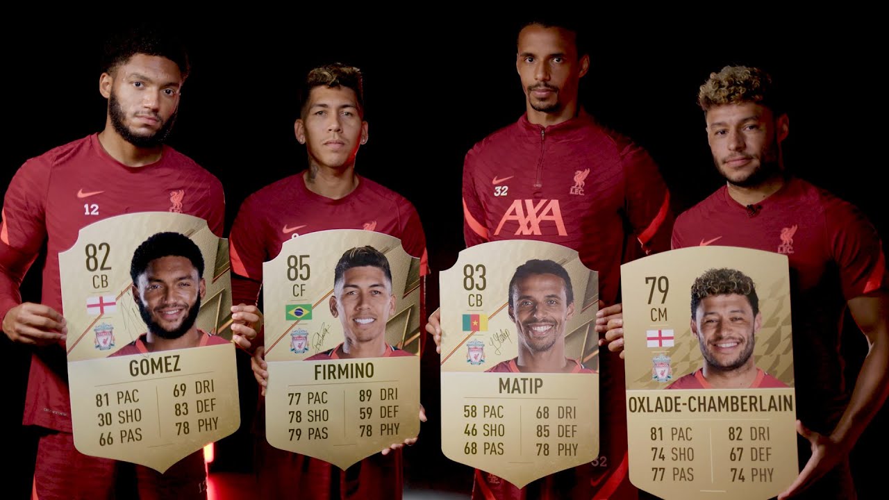 image 0 Hilarious Fifa 22 Ratings Reveal : Ox Pranks Matip Firmino And Gomez