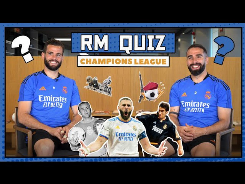 How Many Real Madrid Players Have 4 European Cups? : Nacho & Carvajal Quiz