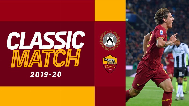Il Primo Gol Di Smalling In Giallorosso! Udinese - Roma : Classic Match Highlights : 2019-20