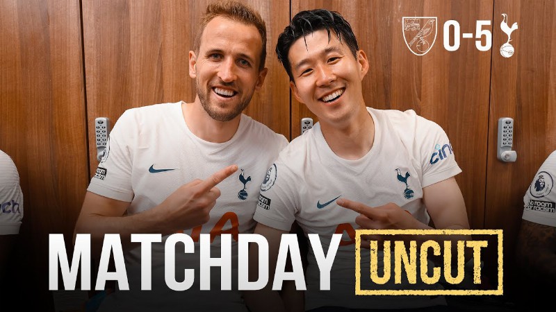 Incredible Dressing Room Access At Carrow Road! : Norwich 0-5 Spurs : Matchday Uncut
