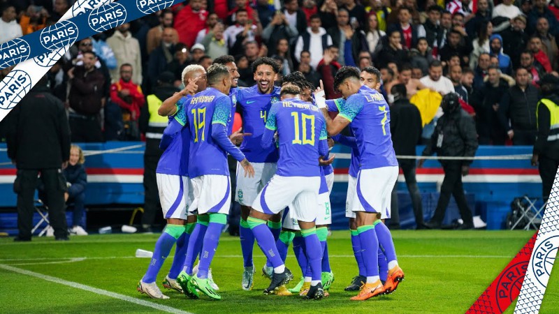 🎥 𝙄𝙉𝙎𝙄𝘿𝙀 🇧🇷🆚🇹🇳 - Brazil - Tunisia (5-1) With Neymar Jr & Marquinhos