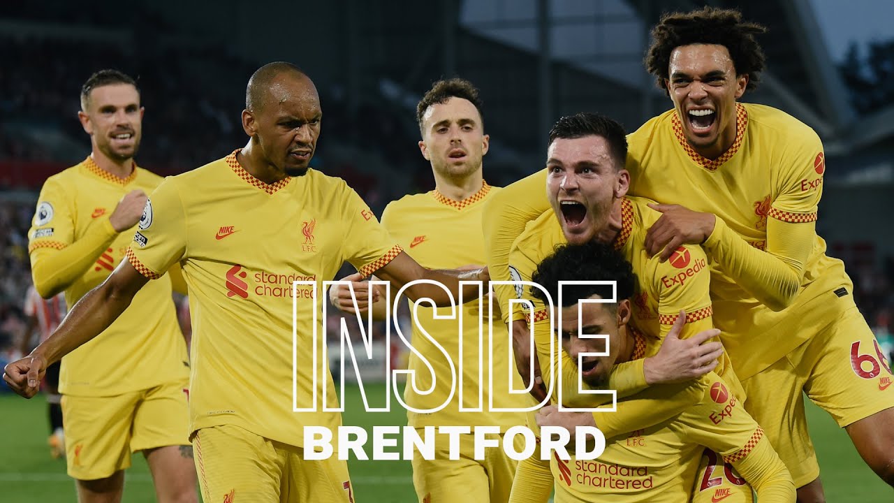 image 0 Inside Brentford: Brentford 3-3 Liverpool : Best Of The Away End As Salah Hits 100