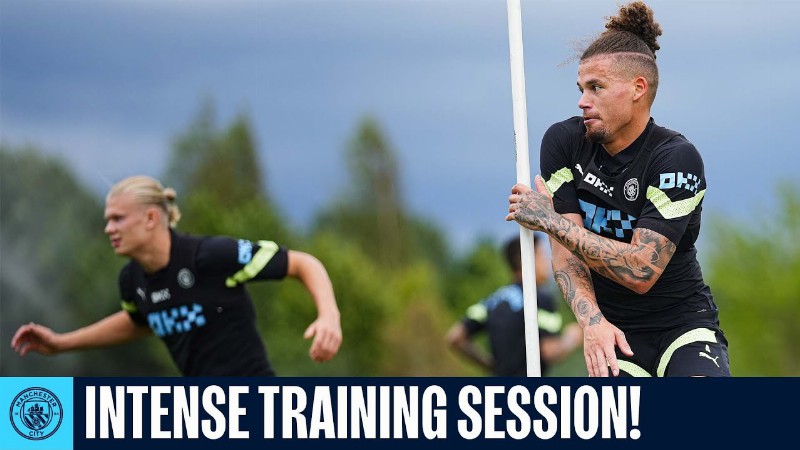 image 0 Intense Training Session! : Man City Training Video