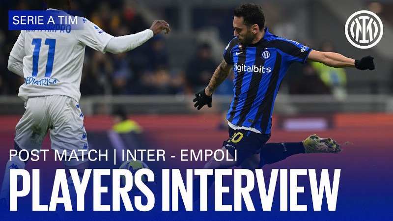 Inter 0-1 Empoli : Calhanoglu Interview 🎙️⚫🔵