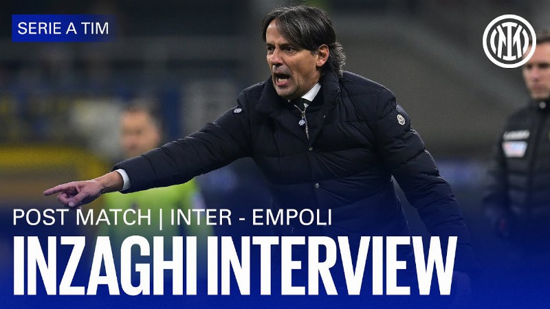 Inter 0-1 Empoli : Inzaghi Interview 🎙️⚫🔵