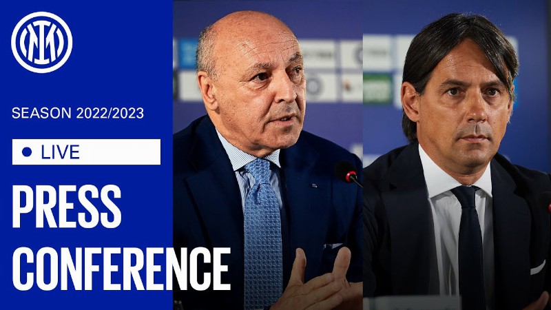 Inter Hq Press Conference : Season 2022/2023 ⚫🔵