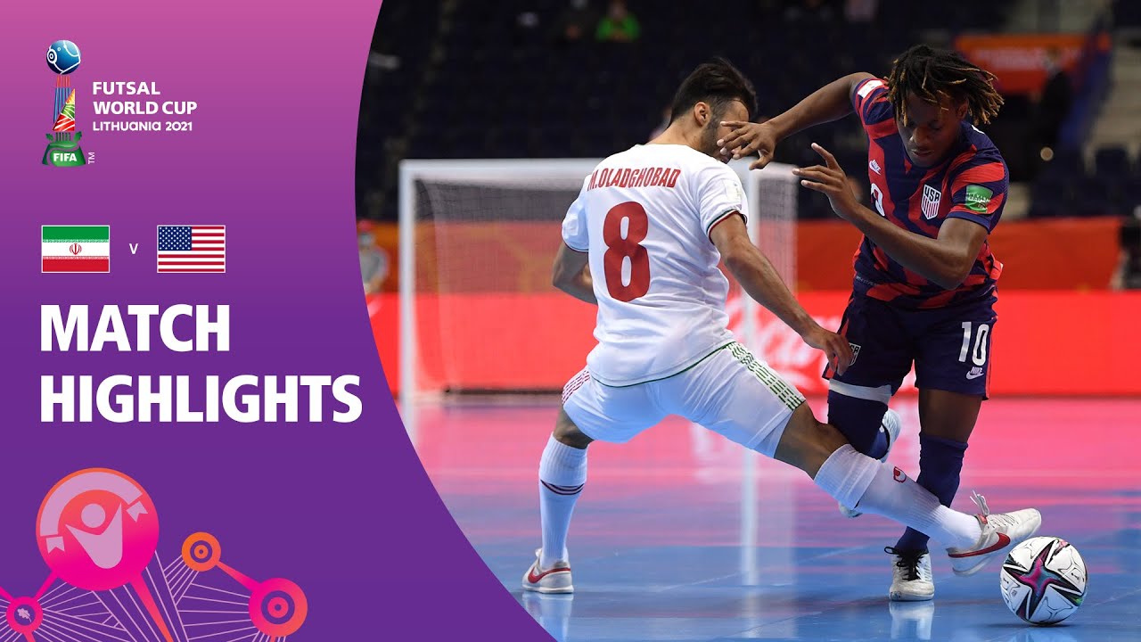 image 0 Ir Iran V Usa : Fifa Futsal World Cup 2021 : Match Highlights