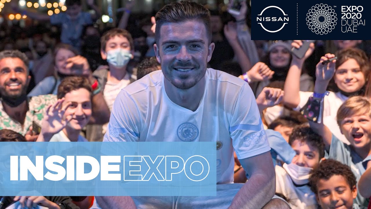 Jack Grealish And Ruben Dias Visit Expo 2020 Dubai! : Inside City- Expo Special!