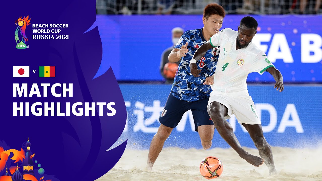 Japan V Senegal : Fifa Beach Soccer World Cup 2021 : Match Highlights