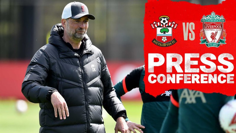 Jürgen Klopp's Pre-match Press Conference : Southampton