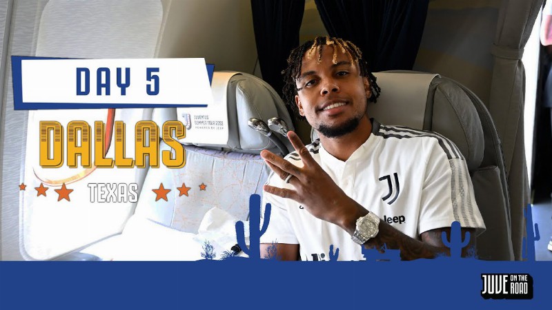 Juventus Travel To Dallas! Mckennie Arrives Home! : Us Tour Day 5 Recap : Juventus On The Road