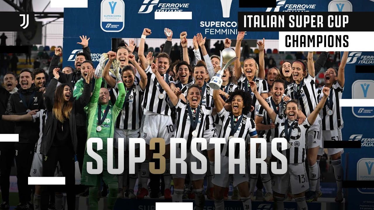 Juventus Women 2-1 Milan Women : Juventus Women Claim Third-straight Super Cup Title : Highlights