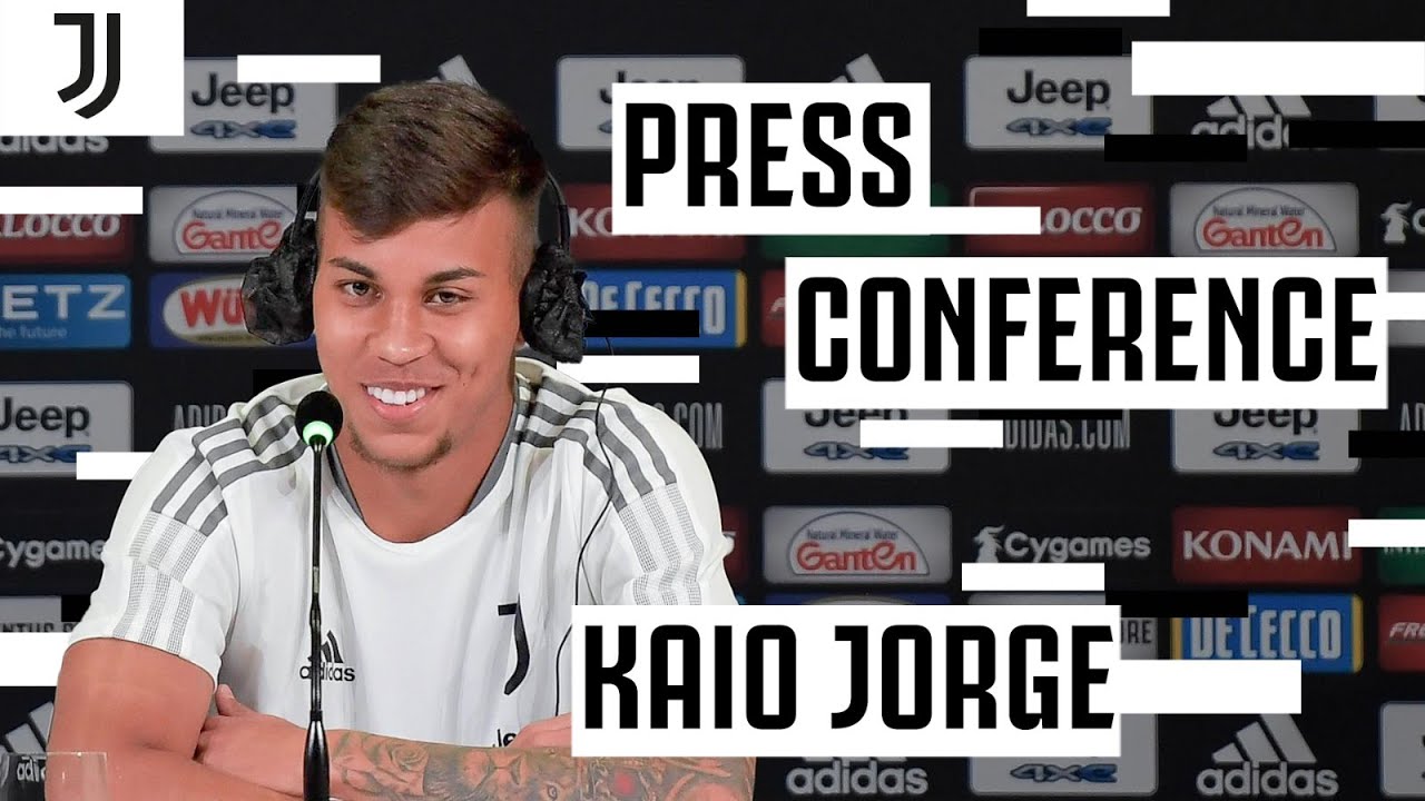image 0 Kaio Jorge’s Official Juventus Presentation! : Press Conference : #welcomekaio