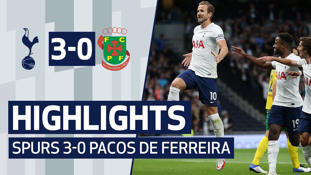 image 0 Kane Bags His First Brace Of The Season! Highlights : Spurs 3-0 Pacos De Ferreira