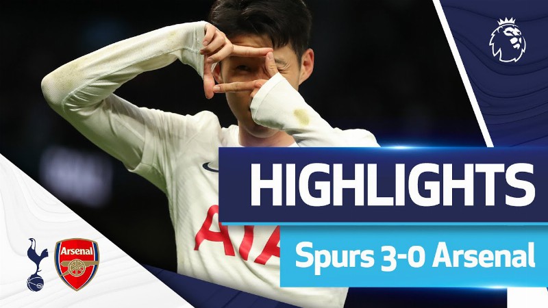 Kane & Son Goals Secure North London Derby Win In Crazy Atmosphere : Highlights : Spurs 3-0 Arsenal