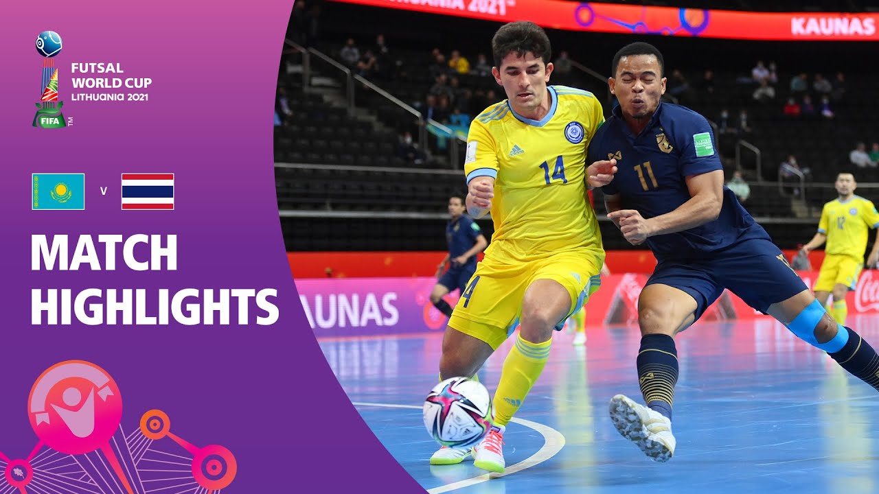 image 0 Kazakhstan V Thailand : Fifa Futsal World Cup 2021 : Match Highlights