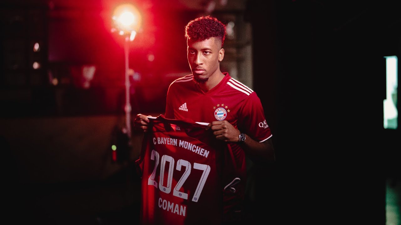 image 0 Kingsley Coman Extends Contract With Bayern Until 2027 : #king2027