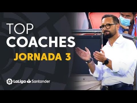 image 0 Laliga Coaches Jornada 3: José Bordalás Julen Lopetegui & Luis García