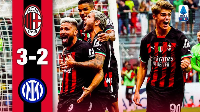 Leão-giroud-leão And The Derby Is Ours : Ac Milan 3-2 Inter : Highlights Serie A 2022/23