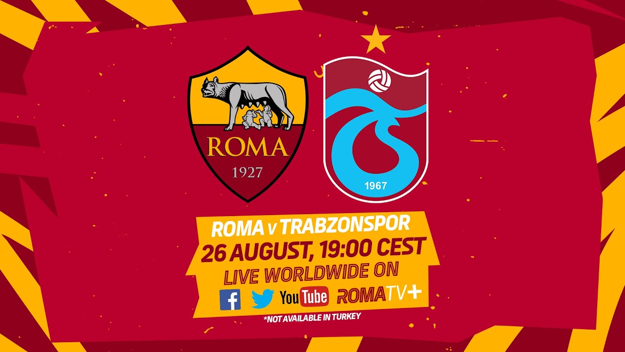 image 0 Live : Roma V Trabzonspor
