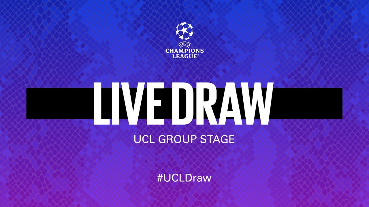 image 0 Live Streaming : 2021/22 Uefa Champions League Draw 🔮⚫🔵 [sub Eng]