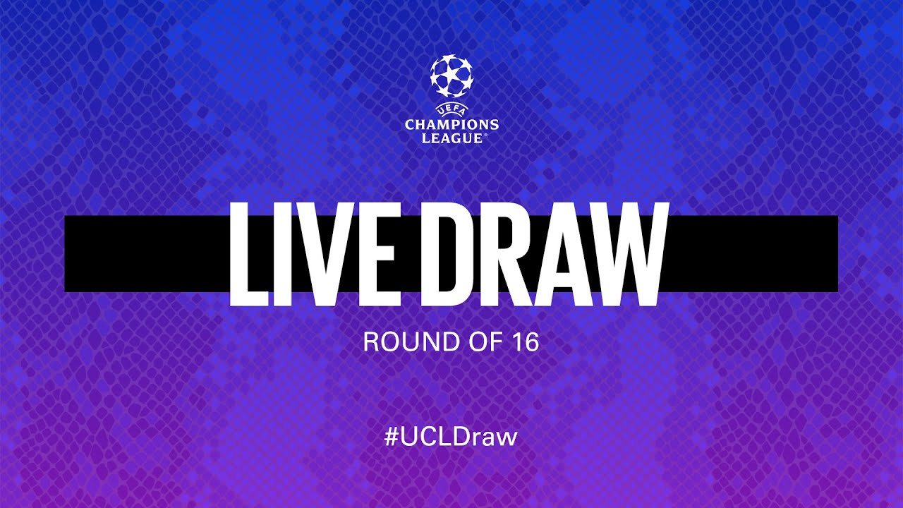 Live Streaming : 2021/22 Uefa Champions League Round Of 16 Draw (take Two) 🎬⚫🔵 [sub Eng]