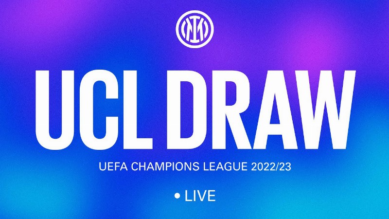 Live Streaming : 2022/23 Uefa Champions League Draw 🔮⚫🔵