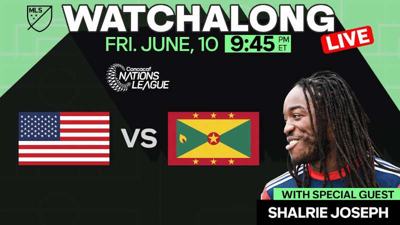 Live: Usa Vs Grenada : Nations League Watchalong Show