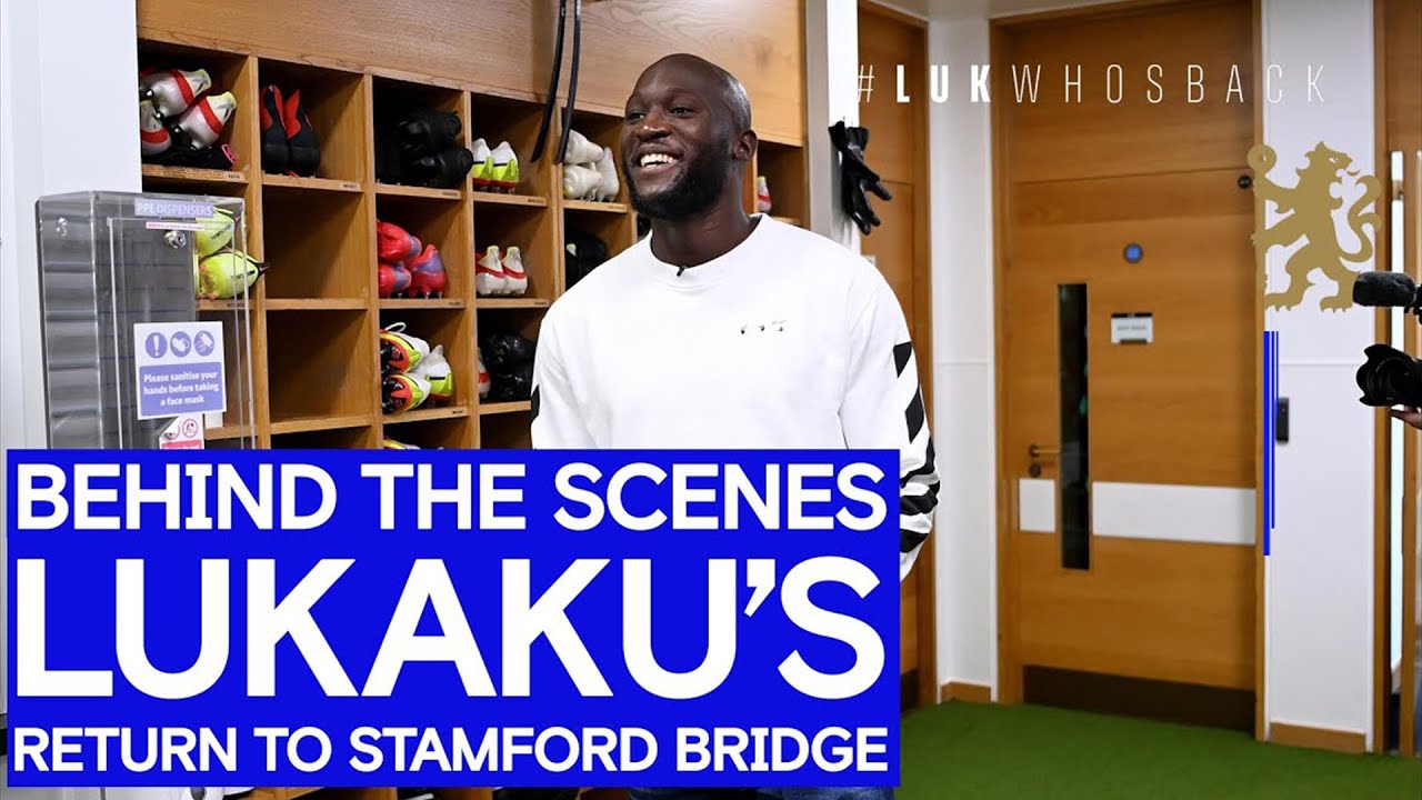 image 0 Lukaku Returns To Cobham & Stamford Bridge! 🏟 : Behind The Scenes 👀🎬