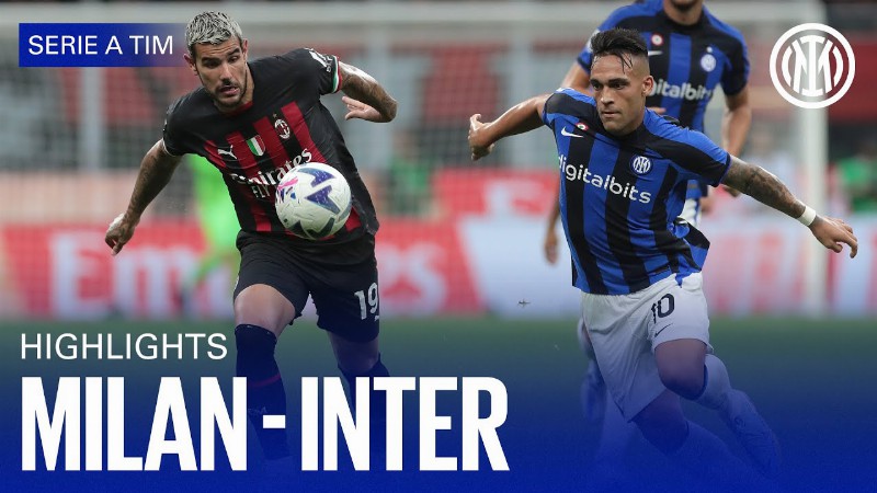 Milan Vs Inter 3-2 : Highlights : Serie A 22/23 ⚫🔵