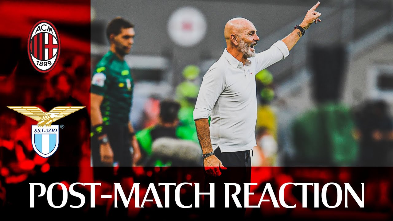 image 0 #milanlazio : Pioli & Romagnoli Post-match Reactions