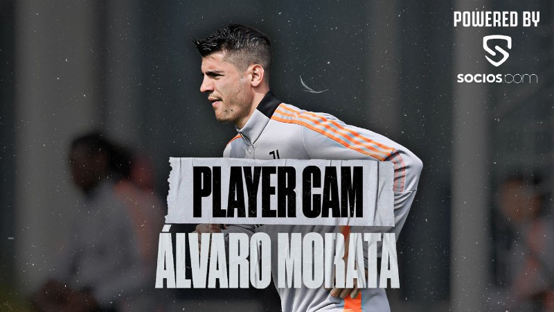 🎥 Morata Training Cam! : All Eyes On Alvaro Morata At Training! : Powered By $juv