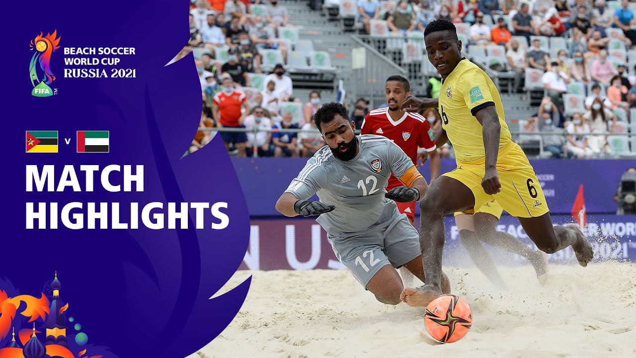 image 0 Mozambique V Uae : Fifa Beach Soccer World Cup 2021 : Match Highlights