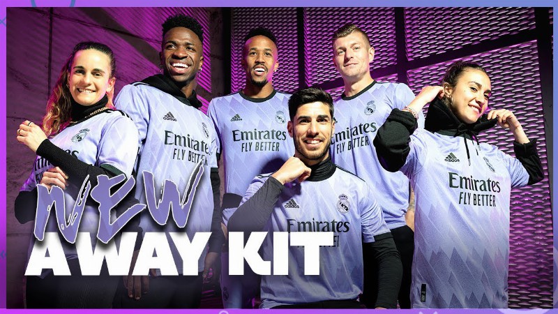 New Real Madrid Away Kit 22/23 · Purple Is Back