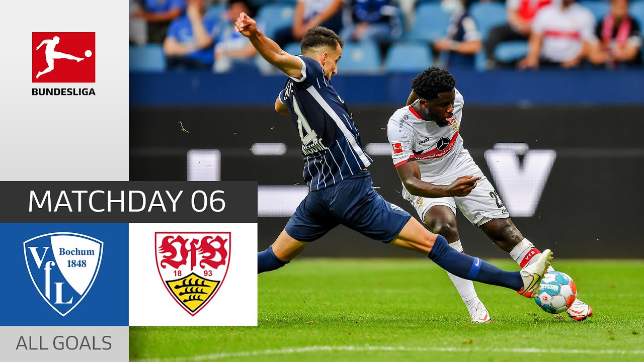 image 0 No Goals In Bochum : Vfl Bochum - Vfb Stuttgart 0-0 : All Goals : Matchday 6 – Bundesliga 2021/22
