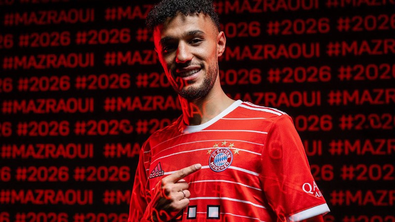 Noussair Mazraoui Joins Fc Bayern Until 2026!