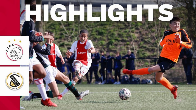 😳 Pak Het Telraam Er Maar Bij! : Highlights Ajax O13-1 - Spartaan '20 : Beker