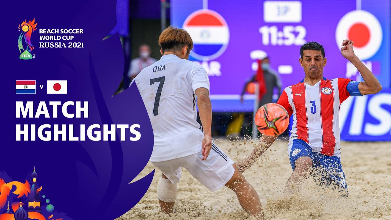 Paraguay V Japan : Fifa Beach Soccer World Cup 2021 : Match Highlights