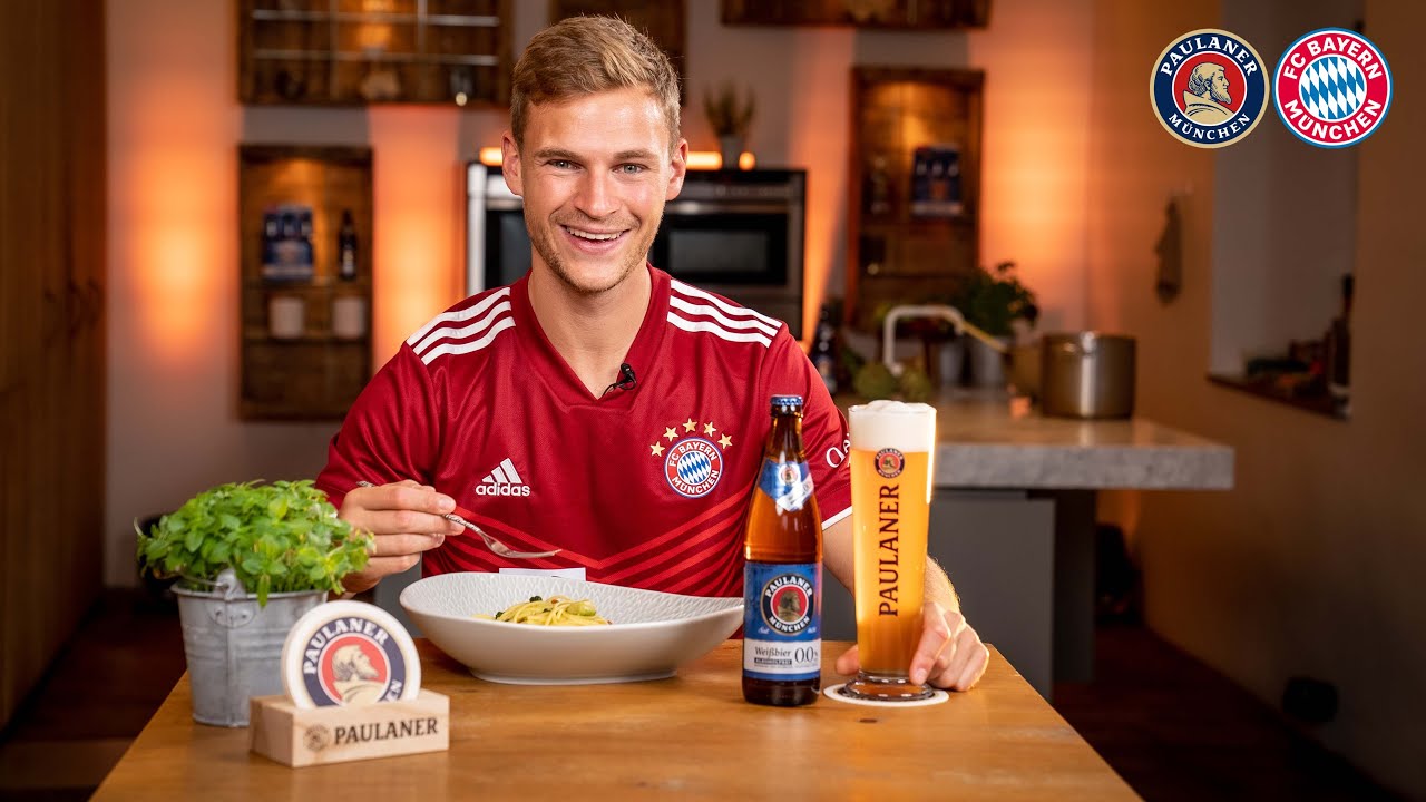 Paulaner Fitness Meals : Joshua Kimmich Presents His Delicious Spinach Pasta