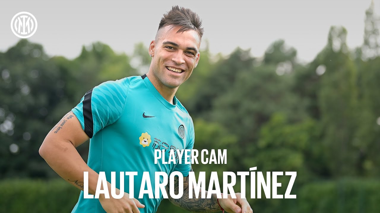 Player Cam : Lautaro Martinez : Training Session #iminter 🐂⚫🔵📹